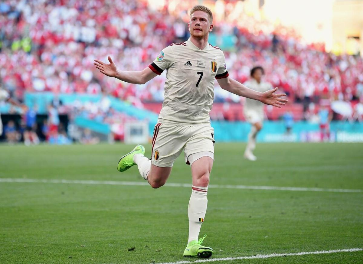 Kevin de Bruyne of Belgium